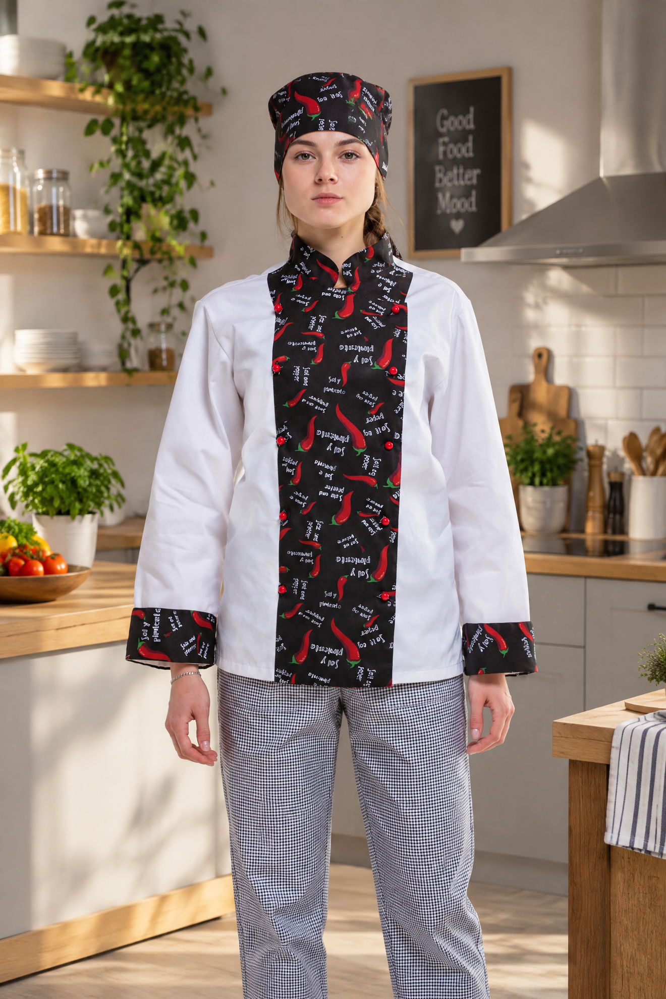 Китель поварской с перчиком